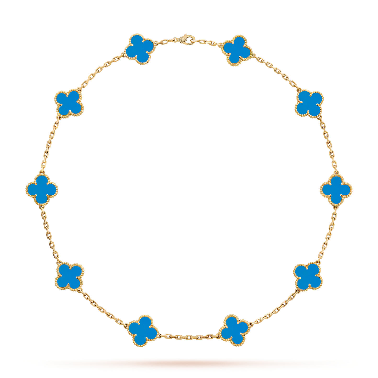 CLOVER NECKLACE 10 DESIGNS | BLUE