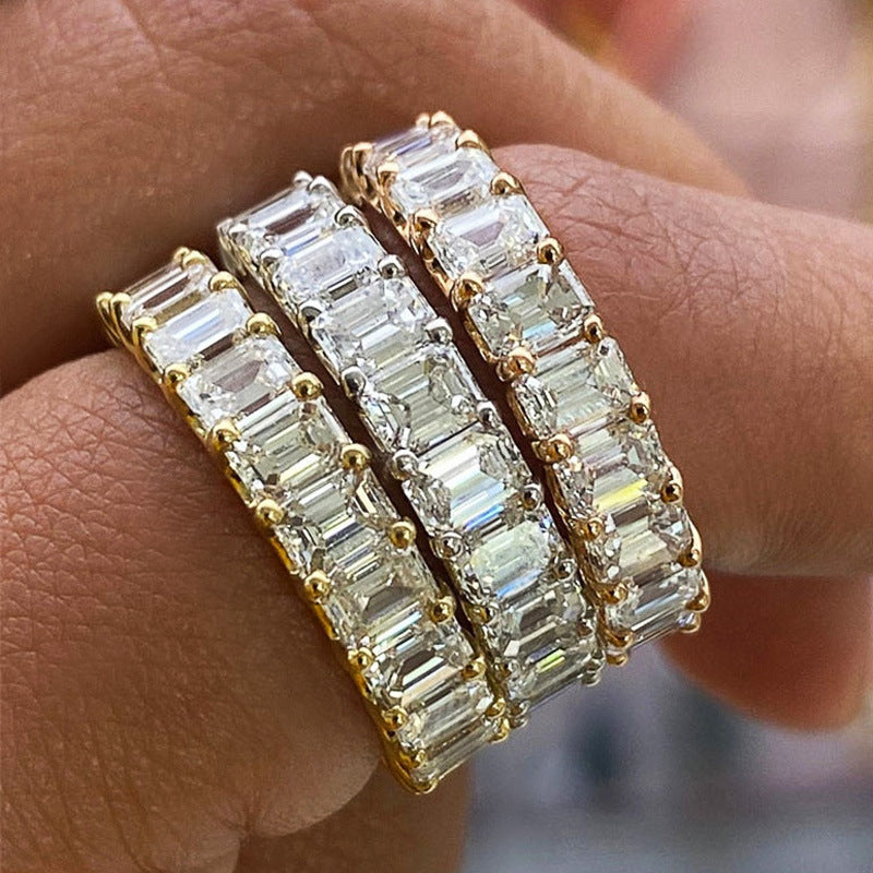 CUBIC RING | ROSE GOLD