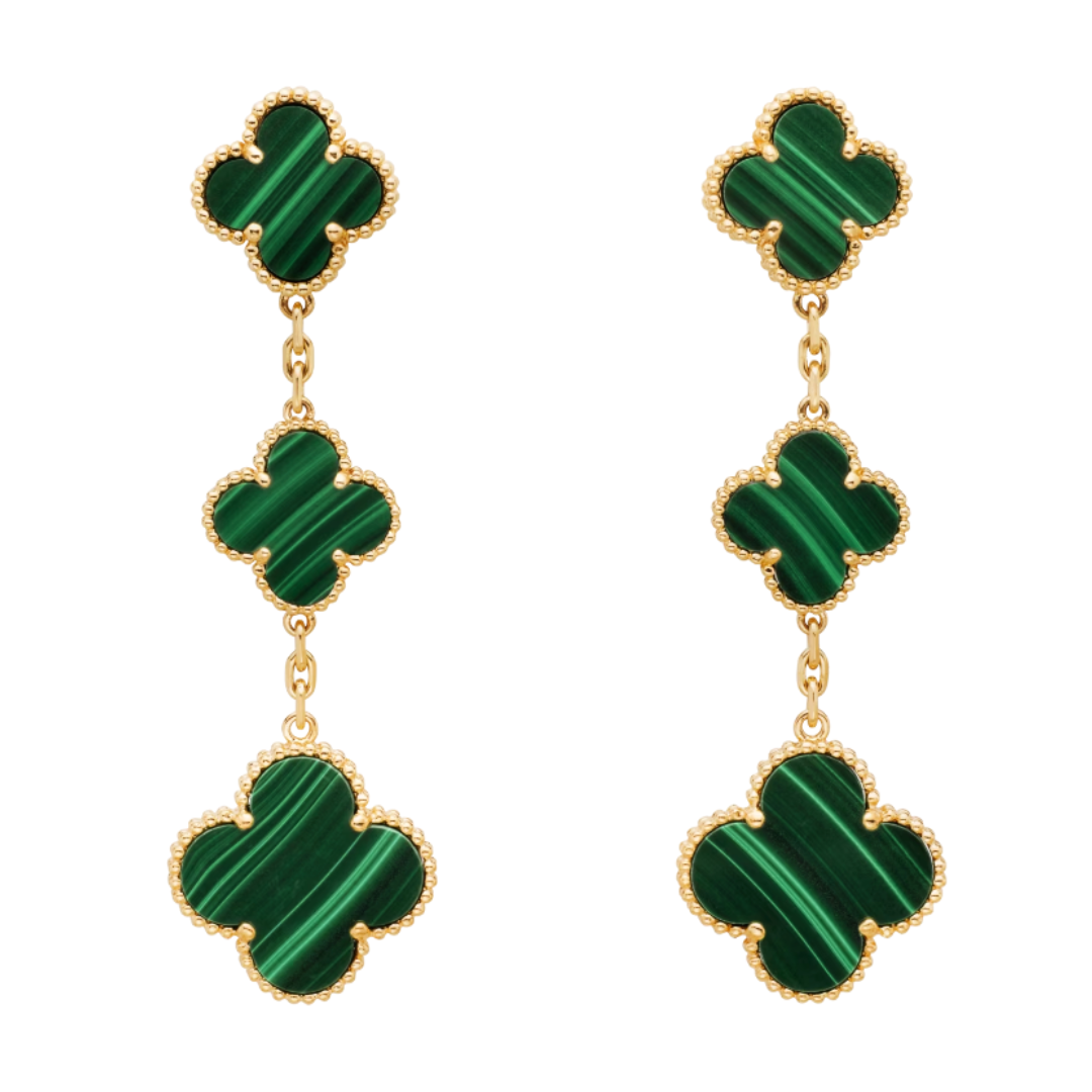 KLEE-EARRINGS | GREEN