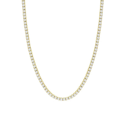 Tiffany Tennis Necklace Gold