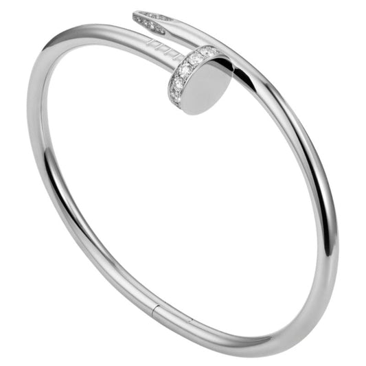 ELEGANT NAIL DELUXE BRACELET SILVER