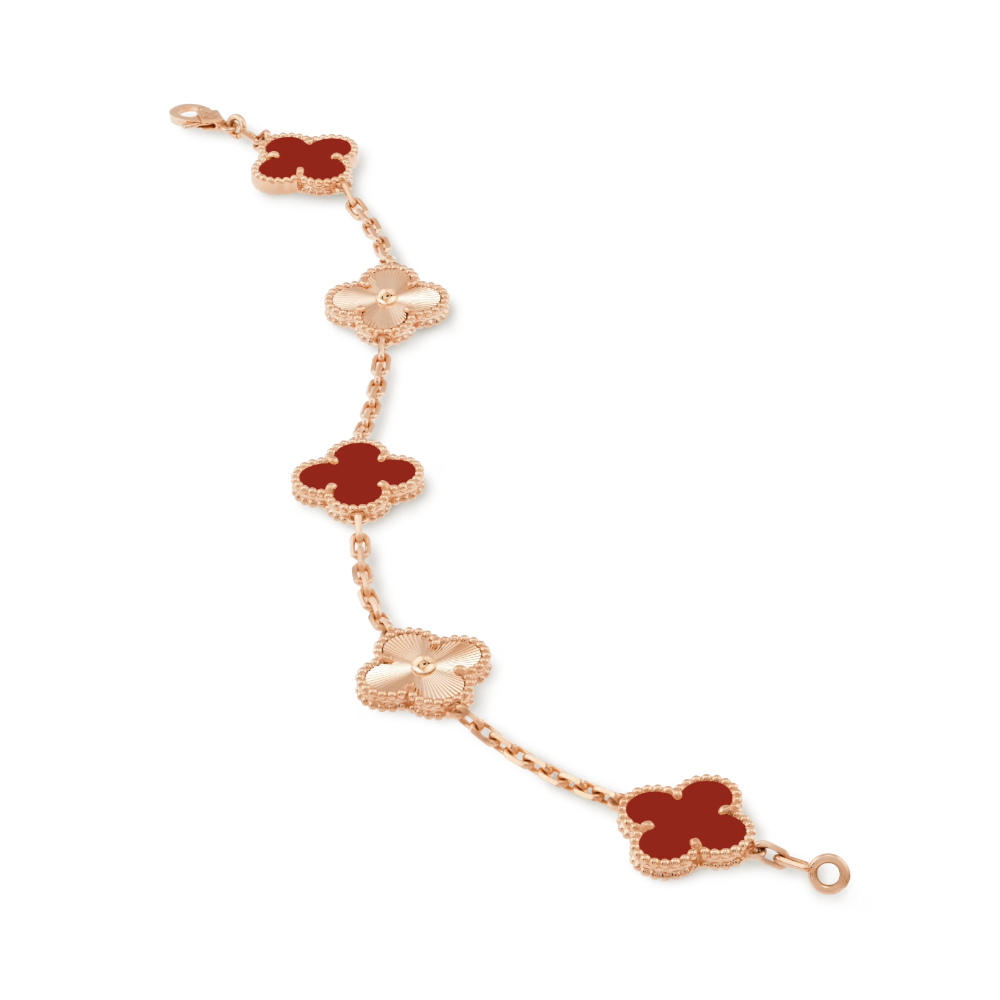 KLEE BRACELET DELUXE | RED & ROSE GOLD